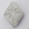 Imitate Gemstone Acrylic Beads, Diamond 14x18mm Hole:2mm, Sold by Bag