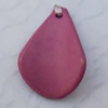 Imitate Wood Acrylic Beads, Leaf 13x20mm Hole:1mm, Sold by Bag