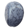 Imitate Gemstone Acrylic Beads, Nugget 24x30mm Hole:3mm, Sold by Bag