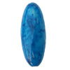  Imitate Jade Painted Acrylic Beads, Oval 31x12mm Hole:2mm, Sold by Bag