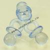 Transparent Acrylic Beads 12x21mm Sold by Bag