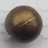   Antique Copper Acrylic Beads Round 10mm Hole:2.5mm, Sold by Bag