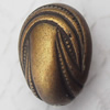   Antique Copper Acrylic Beads 12x17mm Hole:2mm, Sold by Bag