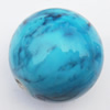 Imitate Gemstone Acrylic Beads, Round 26mm Hole:4mm, Sold by Bag