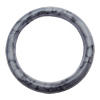 Imitate Gemstone Acrylic Beads, Donut O:32mm I:25mm  Sold by Bag