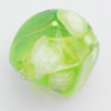 Imitate Gemstone Acrylic Beads, Nugget 14mm Hole:2mm, Sold by Bag