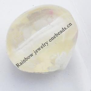 Imitate Gemstone Acrylic Beads, Nugget 14x15mm Hole:2mm, Sold by Bag