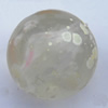 Imitate Gemstone Acrylic Beads, Round 22mm Hole:3mm, Sold by Bag