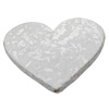 Imitate Gemstone Acrylic Beads, Heart 32x39mm Hole:2mm, Sold by Bag