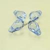 Transparent Acrylic Beads Faceted Teardrop 8x14mm Sold by Bag