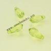 Transparent Acrylic Beads 6x12mm Sold by Bag