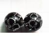 Fantastic Acrylic Beads, with rhinestone, Round, 8mm, Hole:Approx 2.8mm, Sold by Bag