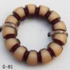 Imitate Wood  Acrylic Beads  Donut  15mm in diameter  8mm in inner diameter  Sold by bag