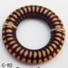 Imitate Wood  Acrylic Beads  Donut  25mm in diameter  13mm in inner diameter  Sold by bag