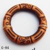 Imitate Wood  Acrylic Beads  Ring  22mm in diameter  14mm in inner diameter  Sold by bag