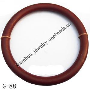 Imitate Wood  Acrylic Beads  Ring  53mm in diameter  43mm in inner diameter  Sold by bag