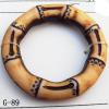 Imitate Wood  Acrylic Beads  Ring  43mm in diameter  27mm in inner diameter  Sold by bag