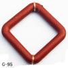 Imitate Wood  Acrylic Beads  24mm in diameter  16mm in inner diameter  Sold by bag