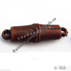 Imitate Wood  Acrylic Beads  44x13mm  Hole:2.5mm  Sold by bag