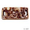 Imitate Wood  Acrylic Beads  35x16mm  Hole:2mm  Sold by bag