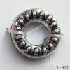 Antique Silver Acrylic Beads Donut 12mm in diameter 5mm in inner diameter  Sold by Bag