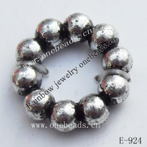 Antique Silver Acrylic Beads Donut 15mm in diameter 7mm in inner diameter  Sold by Bag