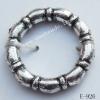 Antique Silver Acrylic Beads Donut 15mm in diameter 10mm in inner diameter  Sold by Bag