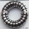 Antique Silver Acrylic Beads Donut 16mm in diameter 7mm in inner diameter  Sold by Bag