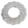 Imitate Gemstone Acrylic Beads, Donut O:48 I:22mm Hole:2mm, Sold by Bag