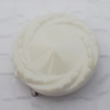  Solid Acrylic Beads, Flat Round 16x6mm Hole:1.5mm, Sold by Bag