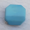  Solid Acrylic Beads, Twist Faceted Polyhedron 15x8mm Hole:2mm, Sold by Bag