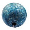 Imitate Gemstone Acrylic Beads, Round 24mm Hole:4mm, Sold by Bag