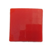  Solid Acrylic Beads, Faceted Square 19x9mm Hole:2.5mm, Sold by Bag