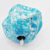 Imitate Gemstone Acrylic Beads, Nugget 18mm Hole:3mm, Sold by Bag