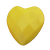  Solid Acrylic Beads, Heart 34mm Hole:2mm, Sold by Bag