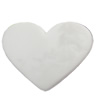  Solid Acrylic Beads, Heart 40x29mm Hole:2mm, Sold by Bag