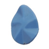 Solid Acrylic Beads, Twist Teardrop 25x35mm Hole:2mm, Sold by Bag