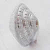 Imitate Gemstone Acrylic Beads, Flat Round 21x14mm Hole:4mm, Sold by Bag