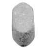 Imitate Gemstone Acrylic Beads, Faceted Oval 24x11mm Hole:2mm, Sold by Bag