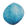 Imitate Gemstone Acrylic Beads, Edge Oval 29x24mm Hole:2mm, Sold by Bag