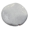 Imitate Gemstone Acrylic Beads, Flat Round 31x31x8mm Hole:2mm, Sold by Bag