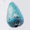Imitate Gemstone Acrylic Beads, Teardrop 29x15mm Hole:3mm, Sold by Bag
