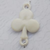  Solid Acrylic Beads, Flower 32x21x2mm Hole:3mm, Sold by Bag