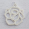  Solid Acrylic Beads, Flower 26x28mm Hole:2.5mm, Sold by Bag