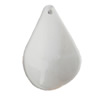  Solid Acrylic Beads, Leaf 27x4mm Hole:2mm, Sold by Bag