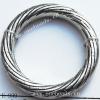 Antique Silver Acrylic Beads Donut 35mm in diameter 25mm in inner diameter  Sold by Bag