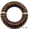Antique Copper Acrylic Beads Donut 24mm in diameter 12mm in inner diameter Sold by bag
