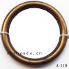 Antique Copper Acrylic Beads Ring 30mm in diameter 23mm in inner diameter Sold by bag