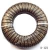 Antique Copper Acrylic Beads Donut 32mm in diameter 16mm in inner diameter Sold by bag