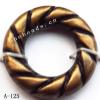 Antique Copper Acrylic Beads Donut 24mm in diameter 13mm in inner diameter Sold by bag